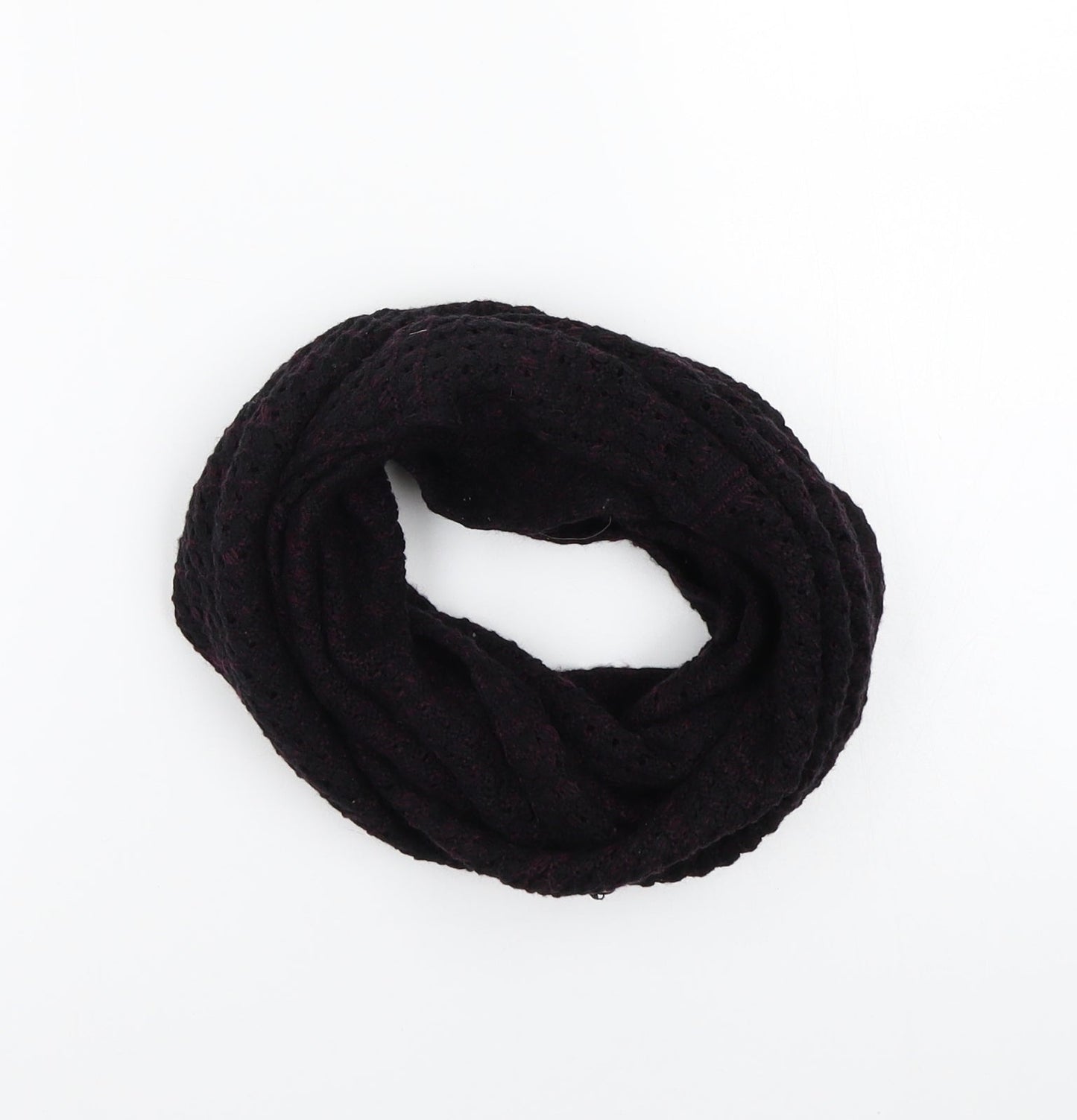 Preworn Unisex Purple Scarf - l