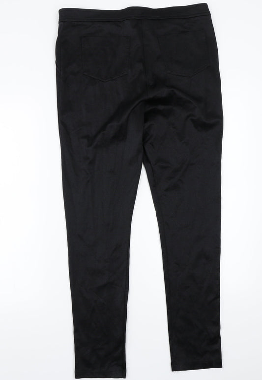 Love Label Womens Black Trousers Size 34 L27 in
