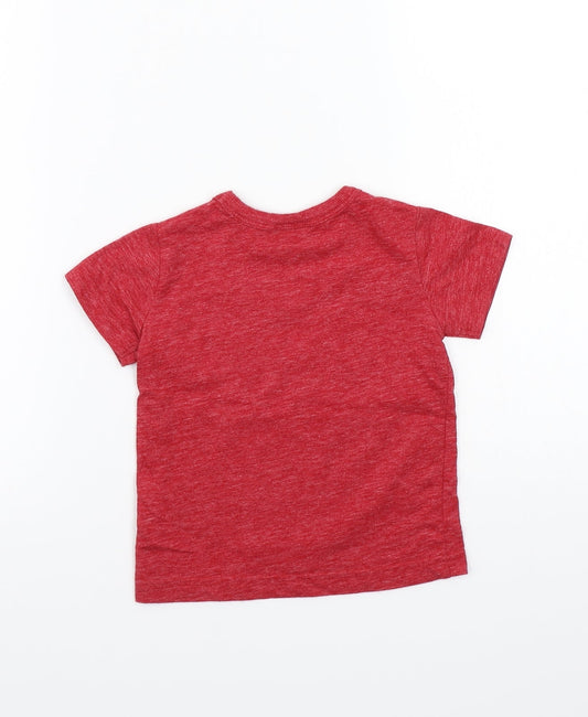 NEXT Boys Red Pullover T-Shirt Size 6-9 Months
