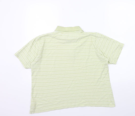 EWM Womens Grey Striped Basic T-Shirt Size M