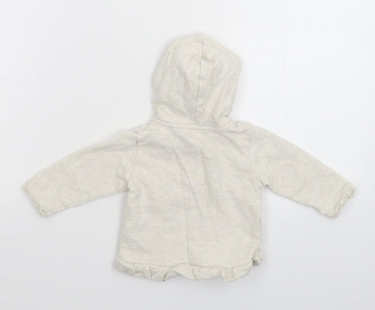 RJR.John Rocha Girls Grey Jacket Size 3-6 Months