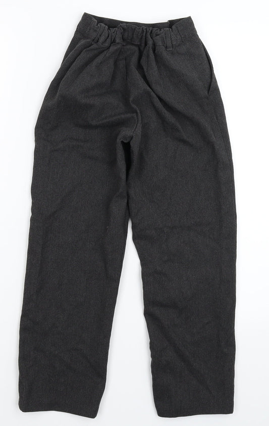 F&F Boys Grey Dress Pants Trousers Size 8-9 Years