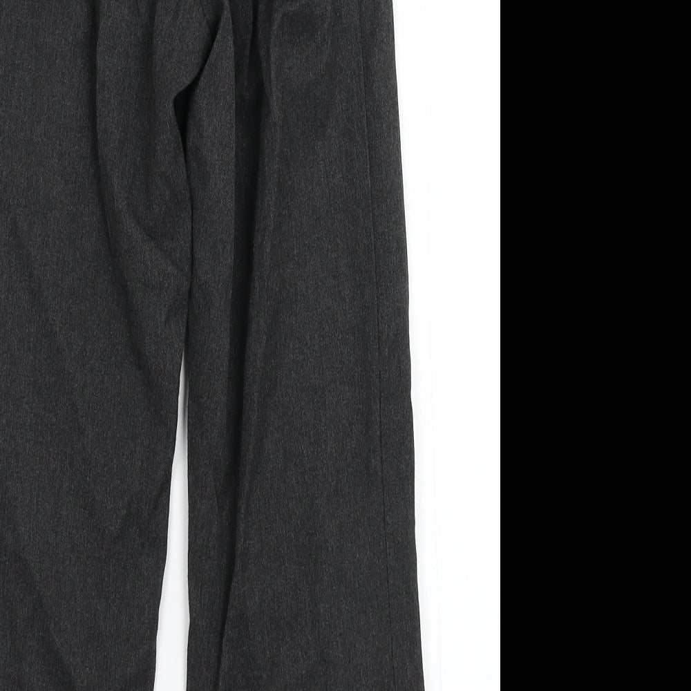 F&F Boys Black Dress Pants Trousers Size 8-9 Years
