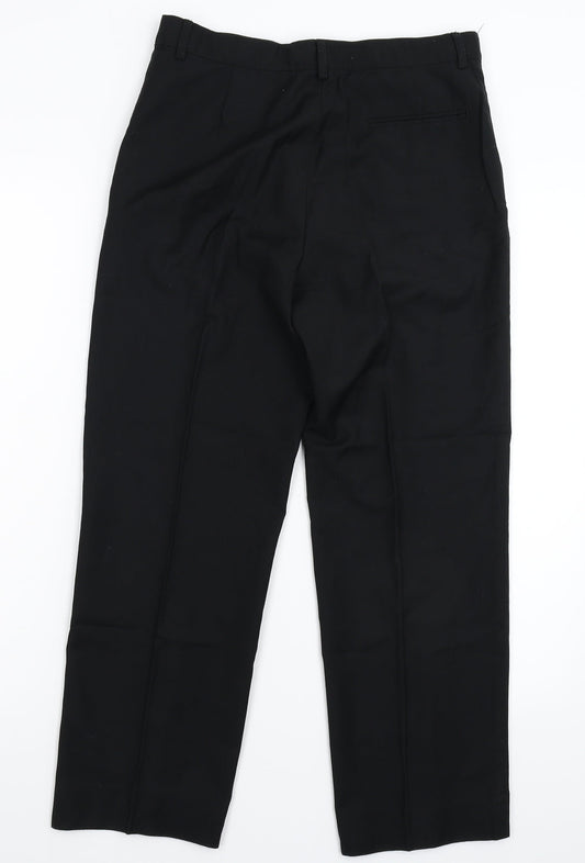 Flipback Boys Black Dress Pants Trousers Size 13 Years