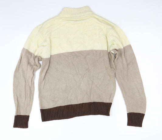Damart Womens Brown Pullover Jumper Size 12