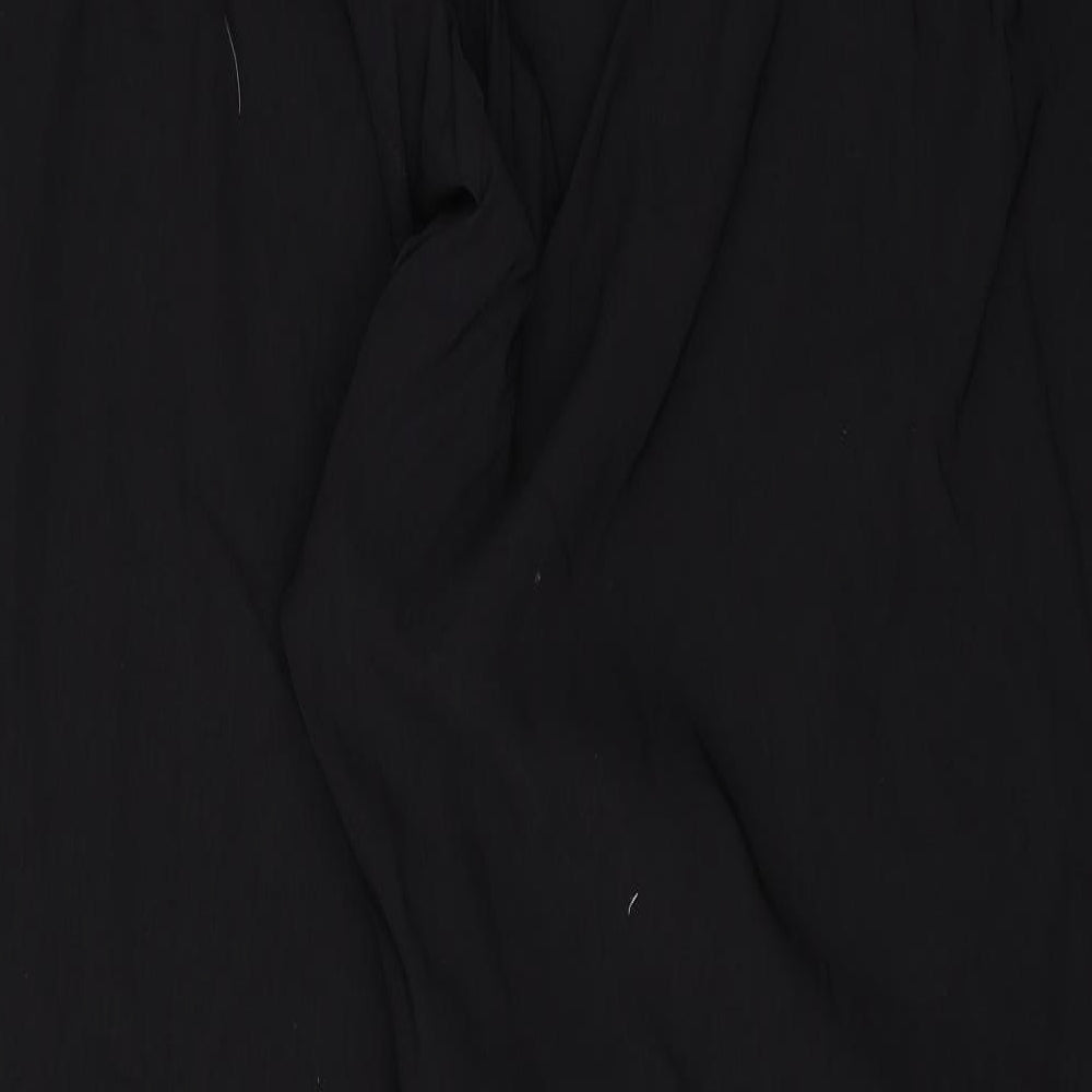 Preworn Womens Black Trousers Size 26 L27 in