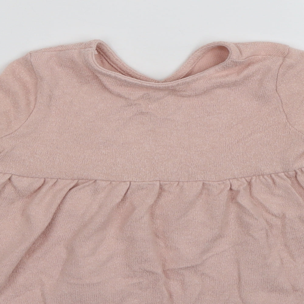 George Girls Pink Jumper Dress