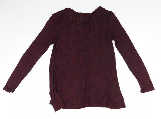 New Look Womens Red Pullover Jumper Size 8