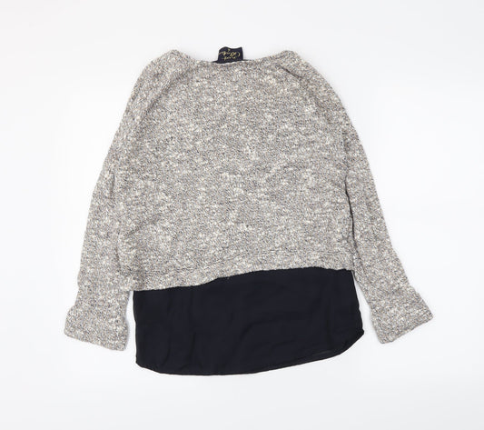 NEXT Womens Grey Pullover Jumper Size 6