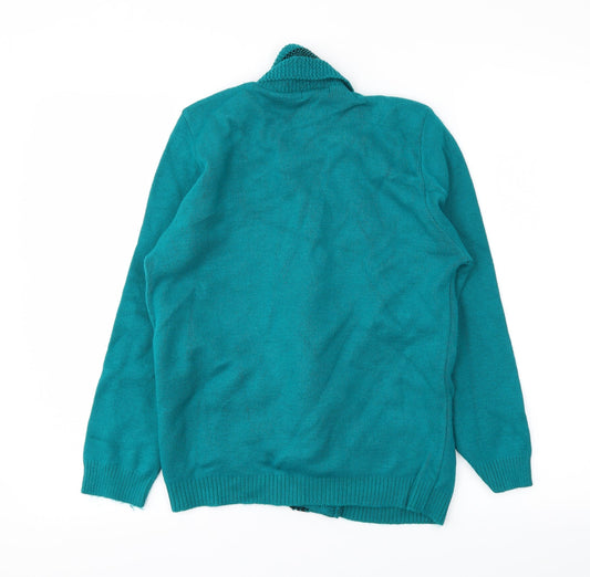 hand to hand Womens Green Pullover Jumper Size S