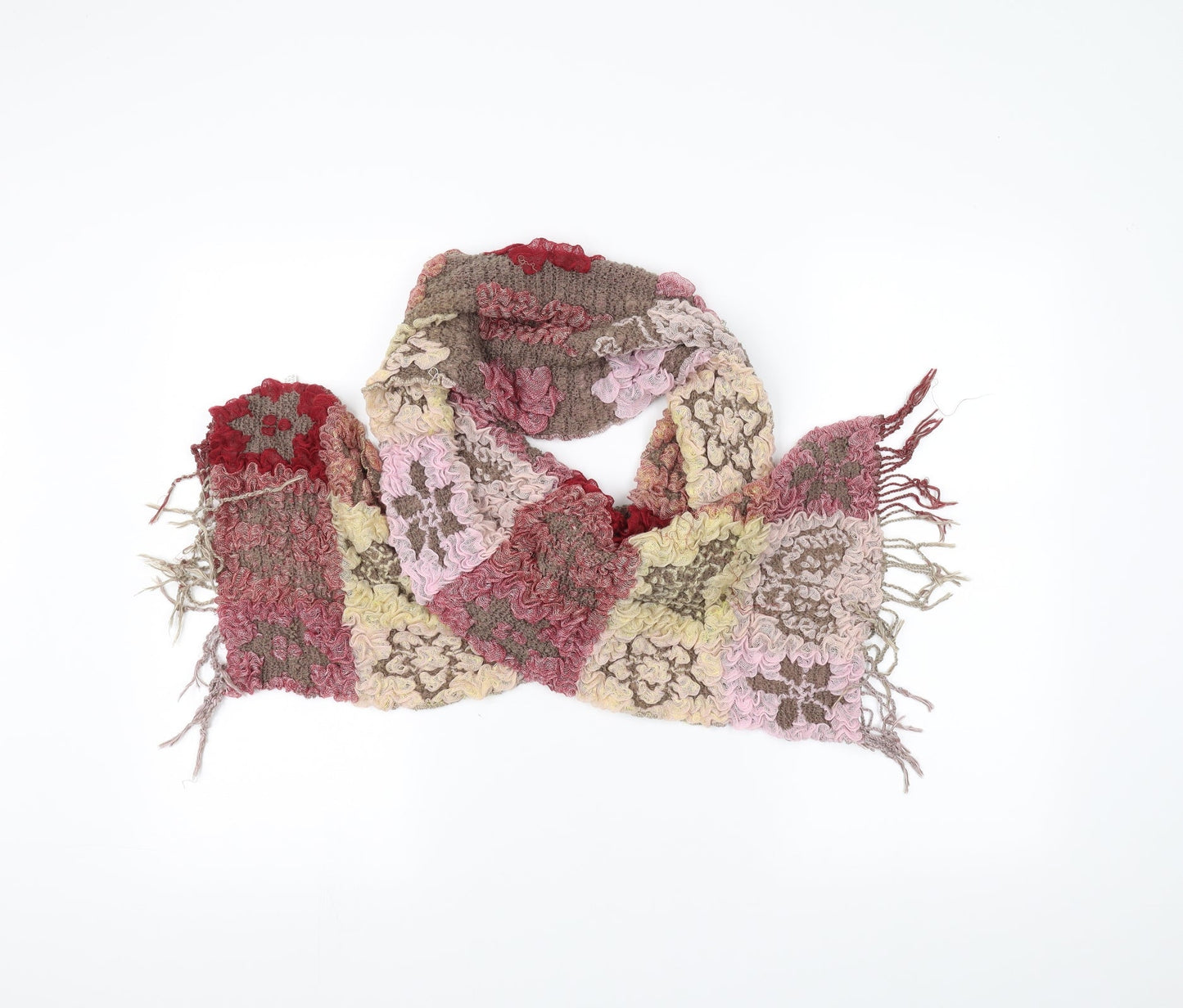 Preworn Womens Brown Scarf