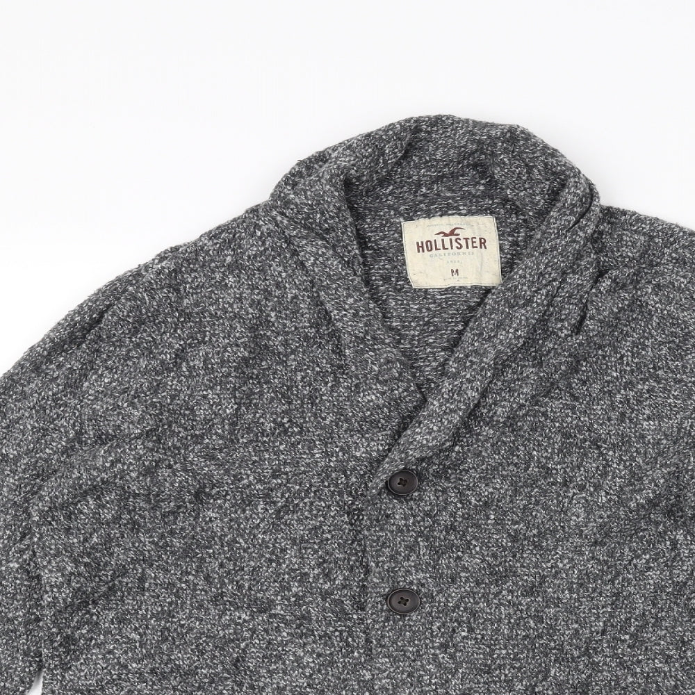Hollister Womens Grey Jacket Coatigan Size M