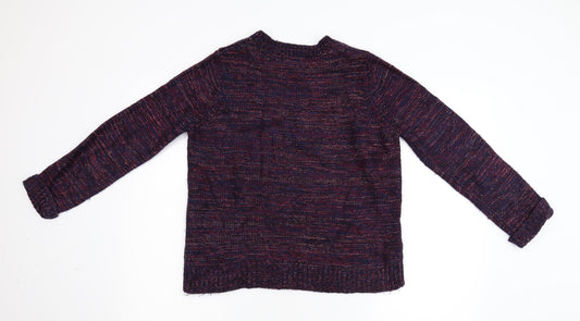 New Look Womens Multicoloured Knit Pullover Jumper Size M