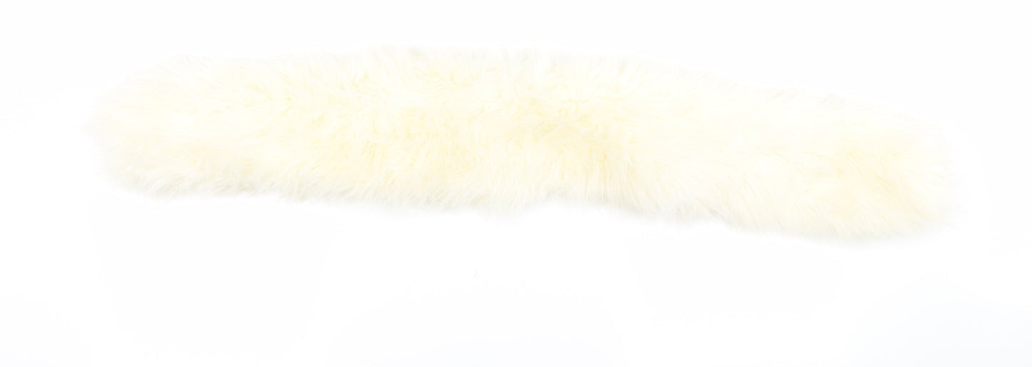 Preworn Unisex White Scarf