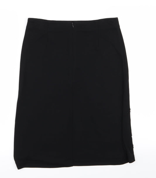 Dorothy Perkins Womens Black Rayon Straight & Pencil Set Size 12