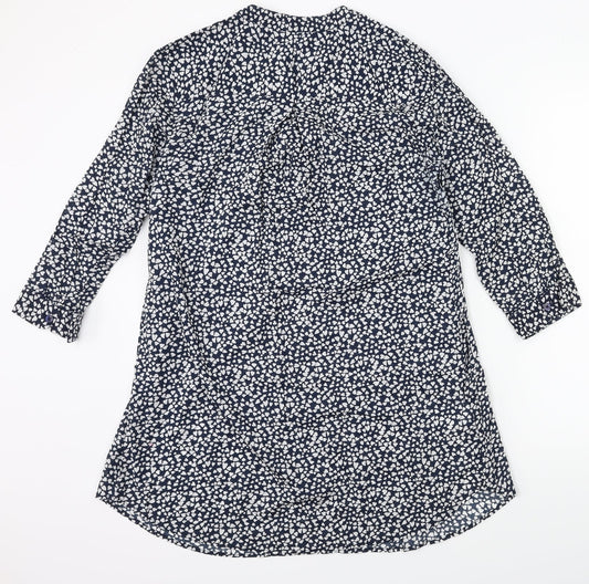 Laura ash Womens Black T-Shirt Dress Size 10