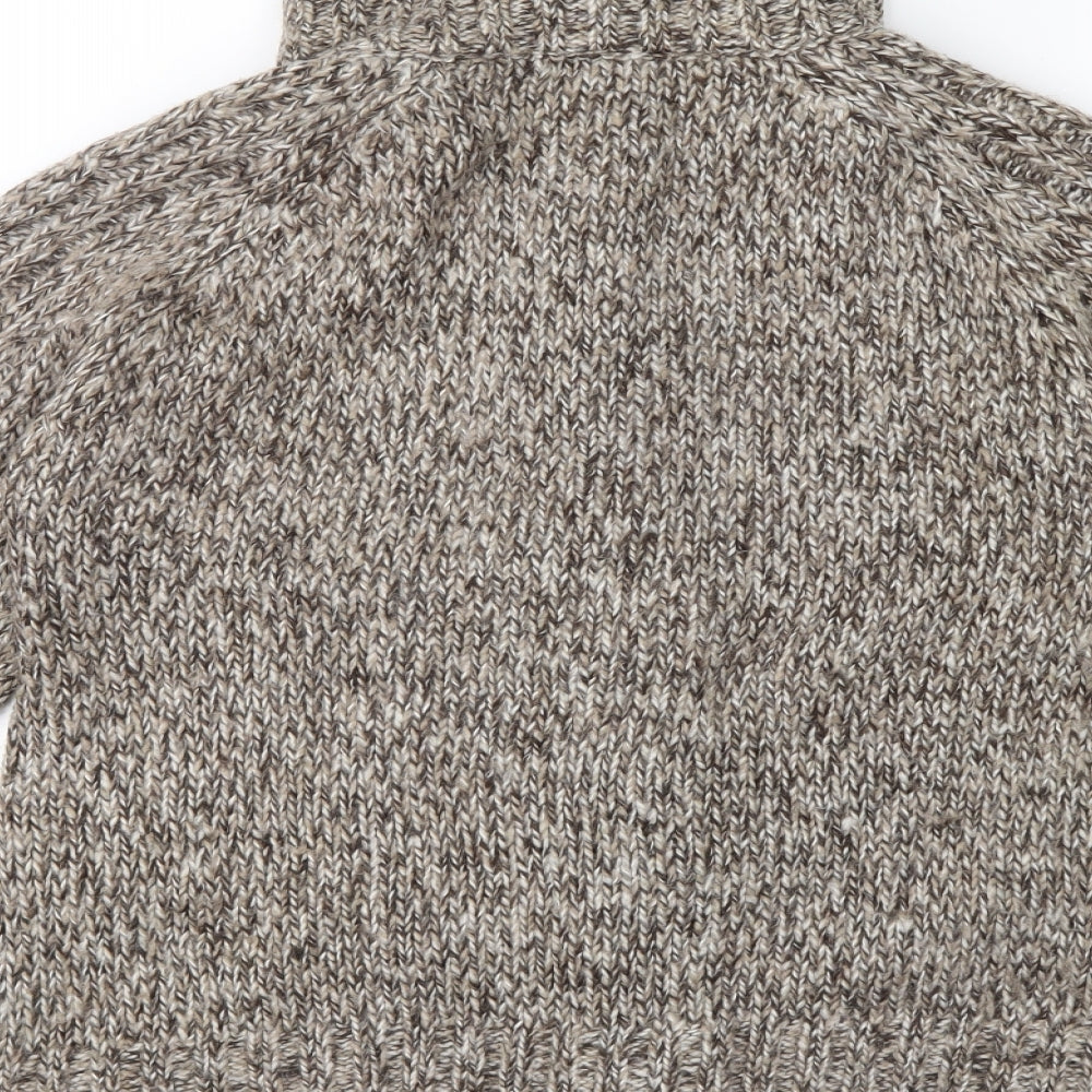 M&Co Womens Brown Pullover Jumper Size M