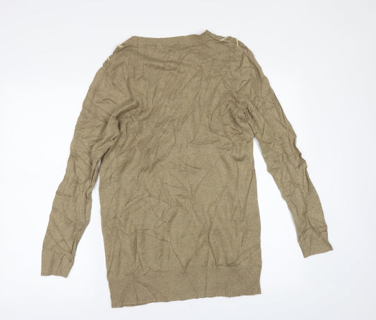 NEXT Womens Beige Pullover Jumper Size 14