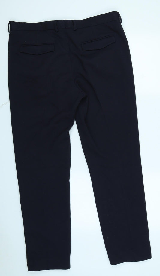 H&M Mens Blue Trousers Size 38 in L28 in