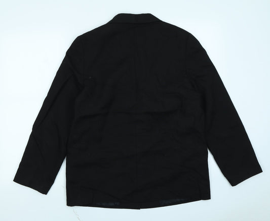 Debenhams Womens Black Jacket Blazer Size 14