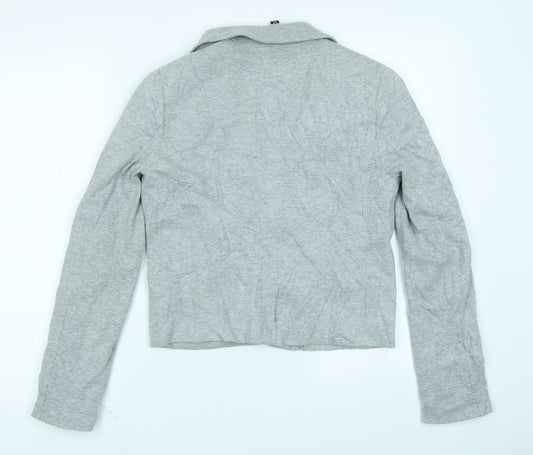 Divided Womens Grey Jacket Blazer Size 12