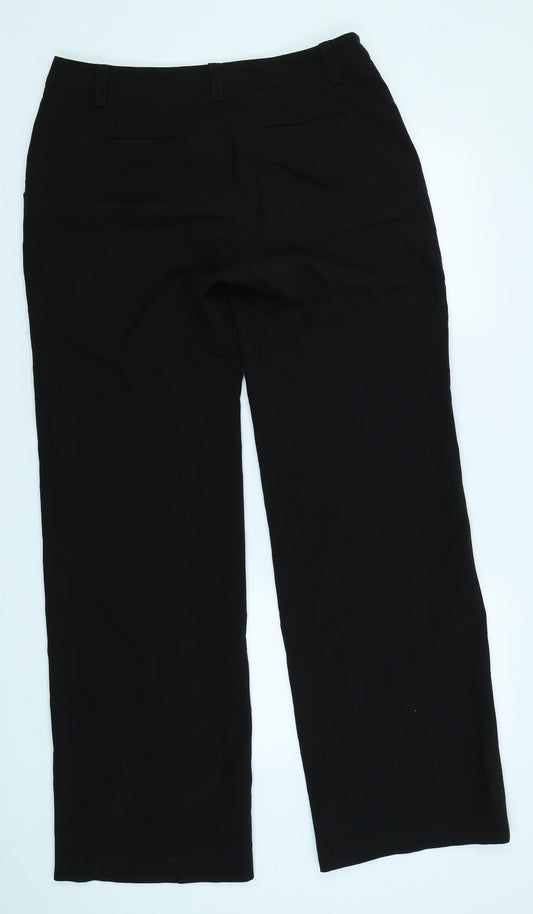 Migel Stapper Womens Black Trousers Size L L32 in