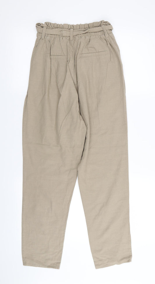 Charlotte Russe Womens Beige Trousers Size XS L26 in