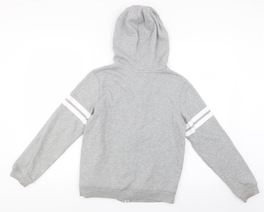 Young Dimension Girls Grey Full Zip Hoodie Size 12-13 Years