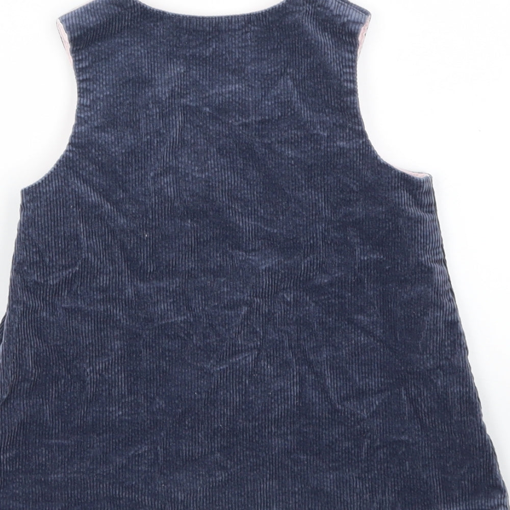 BEL BIMBO Girls Blue Animal Print A-Line Size 12-18 Months