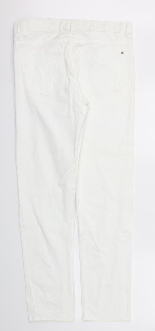 H&M Womens Silver Skinny Jeans Size 30 in L31 in