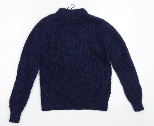 Marks and Spencer Womens Blue Pullover Jumper Size 10