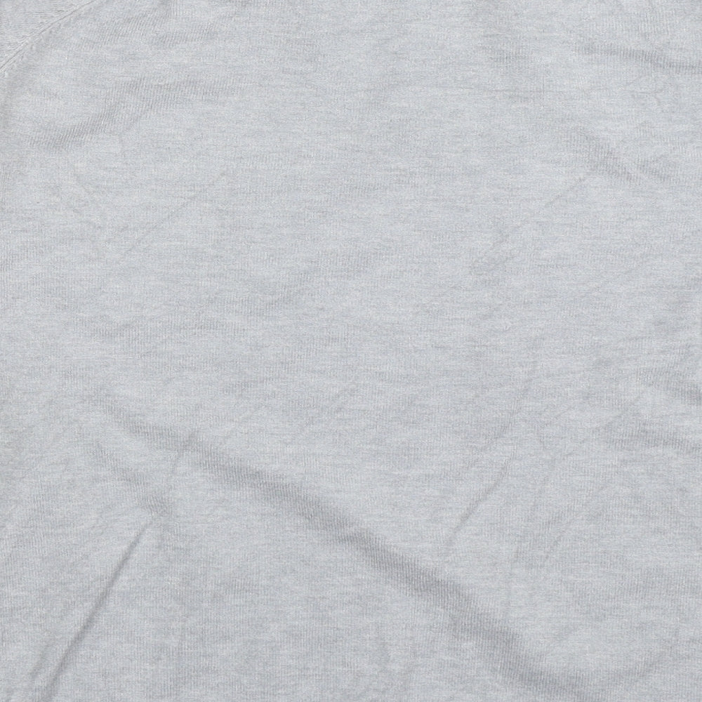 M&V Womens Grey Pullover Jumper Size S