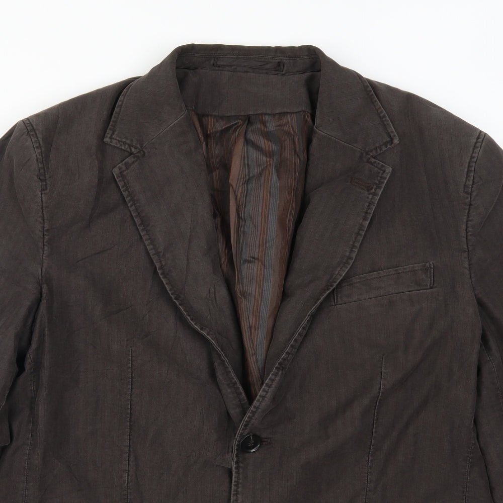 Lakeland Mens Brown Jacket Suit Jacket Size 40