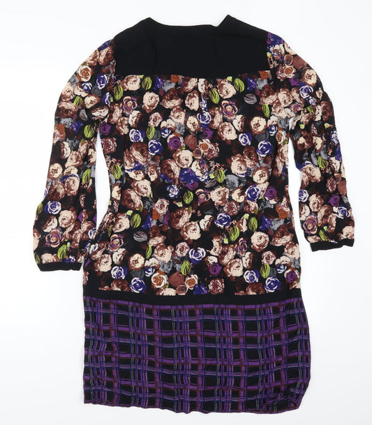 Marks and Spencer Womens Multicoloured Floral Pencil Dress Size 10