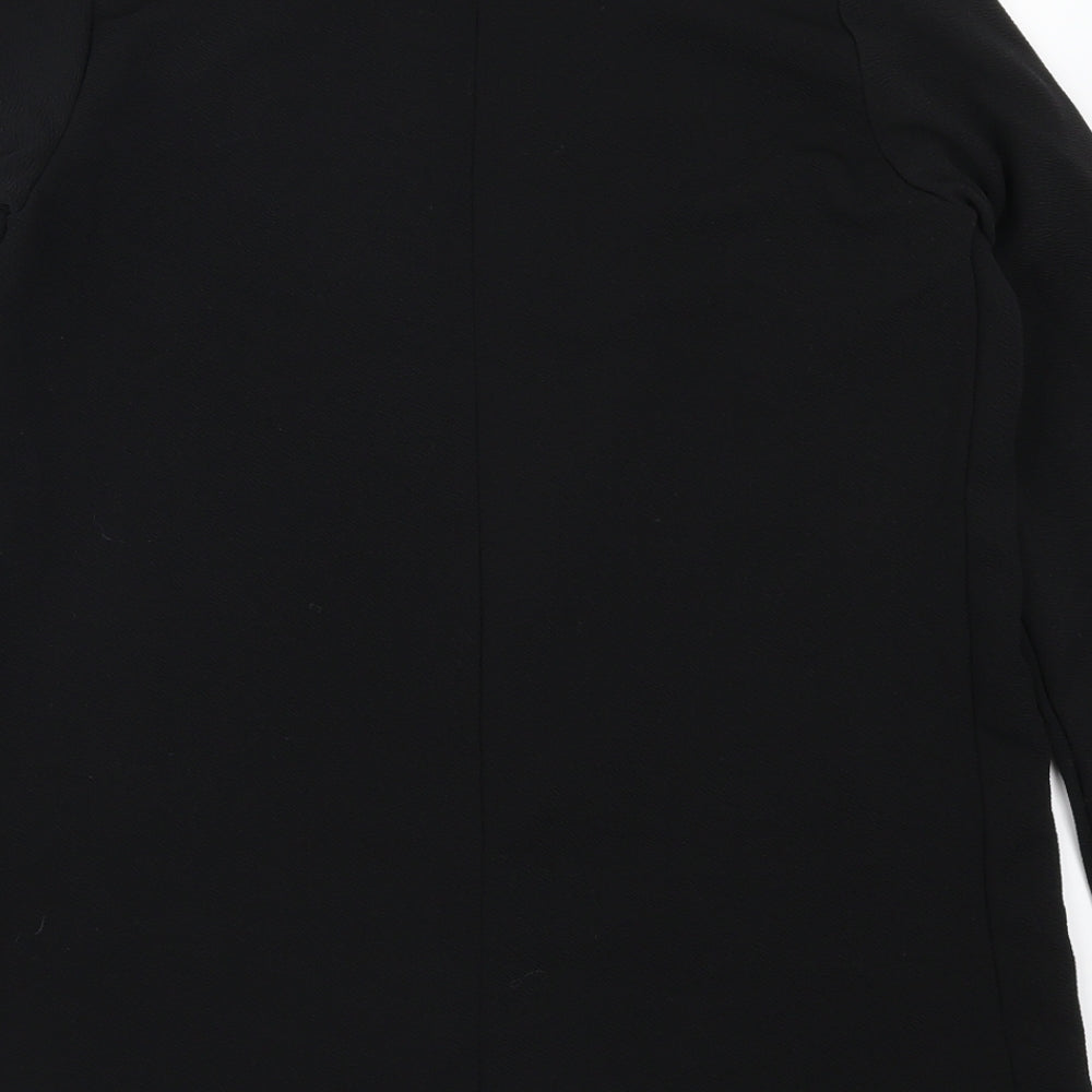 PRETTYLITTLETHING Womens Black Jacket Blazer Size 6
