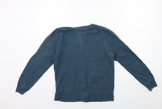 TOM TAILOR Boys Blue Pullover Sweatshirt Size 12-13 Years