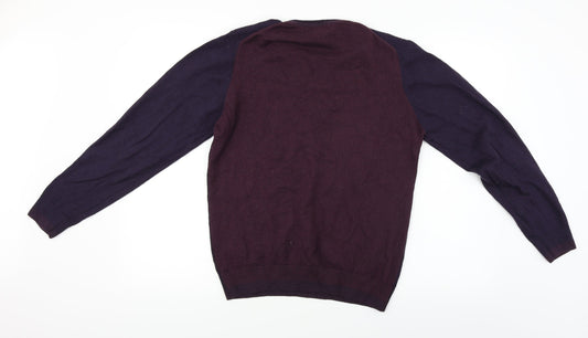 Marks and Spencer Womens Purple Pullover Jumper Size M