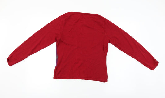Marks and Spencer Womens Red Pullover Jumper Size L