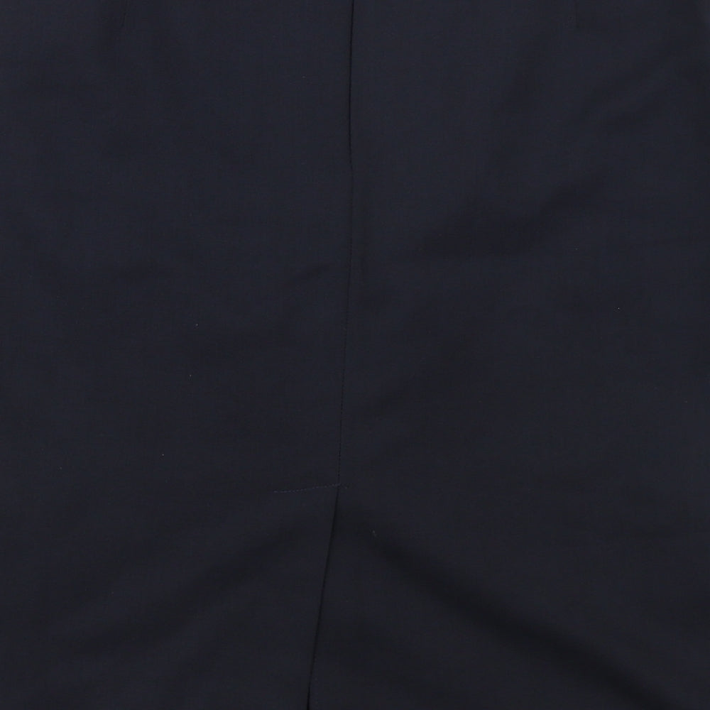 Brooke Taverner Womens Blue Bandage Skirt Size 28 in