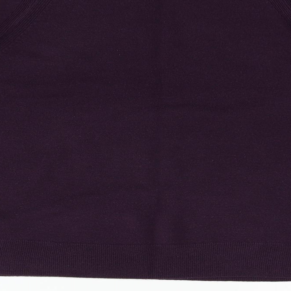 Marks and Spencer Womens Purple Pullover Jumper Size 16