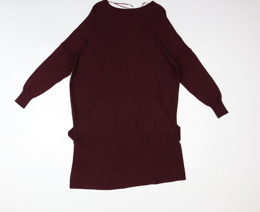 Peacocks Womens Purple Pullover Jumper Size M