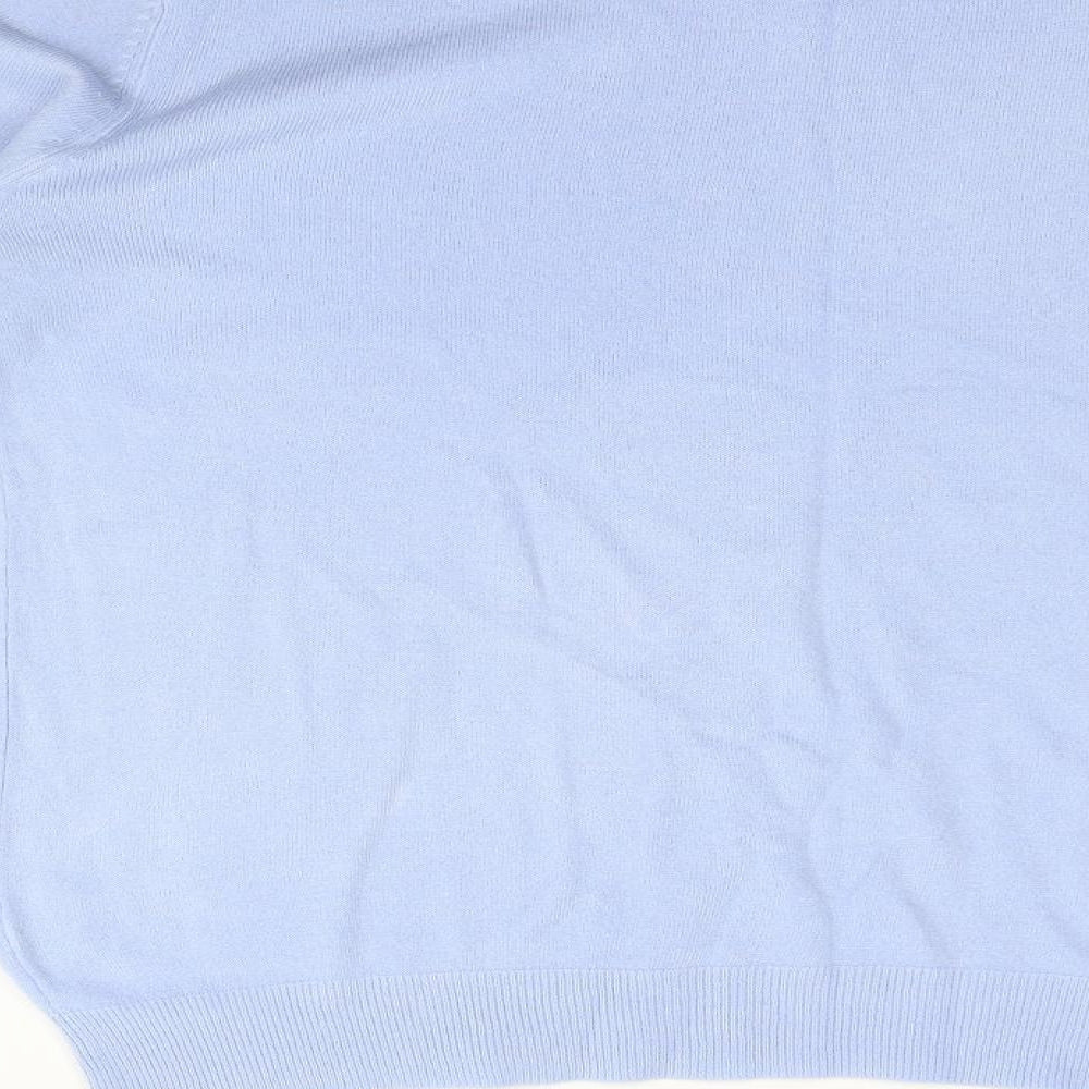 Cedar Wood State Womens Blue Pullover Jumper Size M