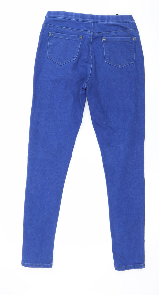 Jeans Womens Blue Denim Skinny Jeans Size 8 L28 in