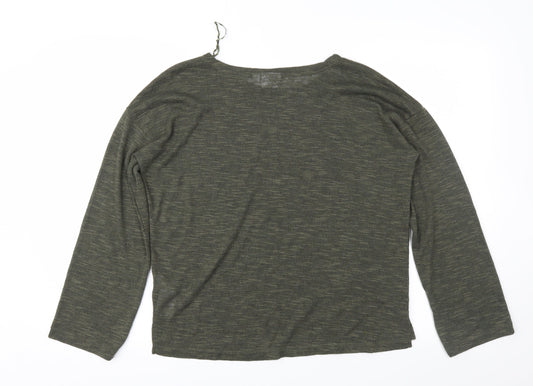 Saint Tropez Clothing Womens Green Pullover Jumper Size S