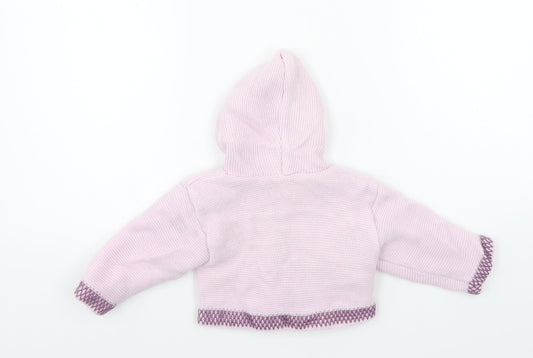 Nursery Time Girls Purple Jacket Coatigan Size 3-6 Months