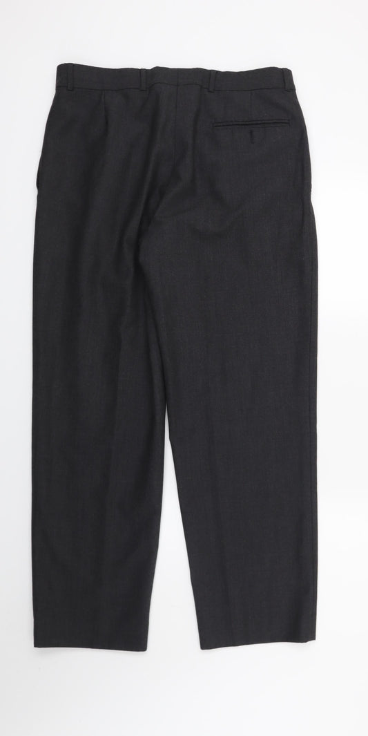 Coperstone Mens Grey Trousers Size 34 L29 in