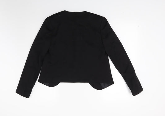Divided Womens Black Jacket Coat Size 10