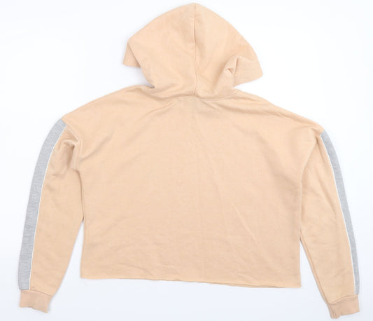 New Look Girls Beige Pullover Hoodie Size 14-15 Years