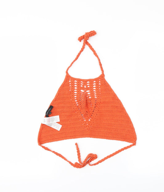 newlook Womens Orange Camisole Tank Size S