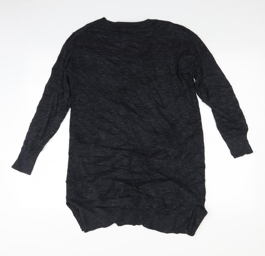 Papaya Womens Grey Cardigan Jumper Size 12
